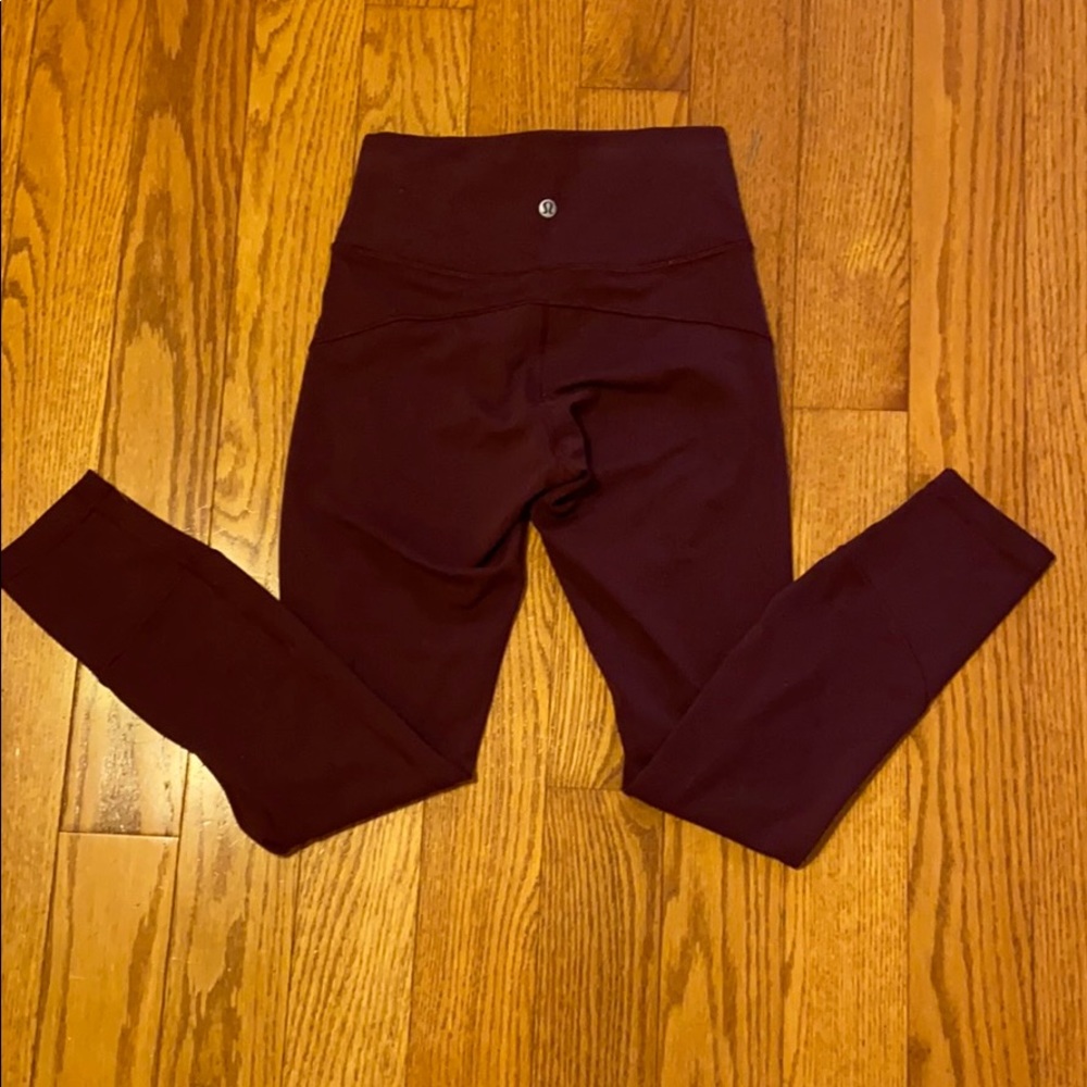 Lululemon In Movement 7/8 Length Leggings